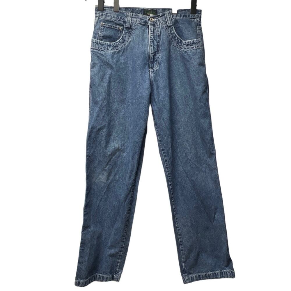 Vintage 90s Guess USA Men’s Relaxed Style Straight Leg Denim Jeans Size 34 x 34